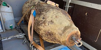 Almanya'da İkinci Dünya Savaşı'ndan kalma bir bomba bulundu