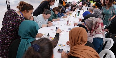 Amed Kadın, Emek ve Kültür-Sanat Buluşması’nda üretim atölyeleri yoğun ilgi gördü