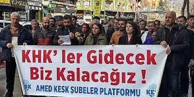 Amed KESK Şubeler Platformu: “KHK’ler Gidecek, Biz Kalacağız”