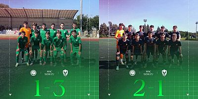 Amedspor Akademi, Batman’dan 1 galibiyet ve 1 mağlubiyetle döndü