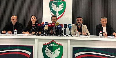 Amedspor Başkanı Nahit Eren:  TFF'in Uyguladığı için  kulüp olarak pankartla  sahaya çıktık 