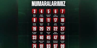 Amedspor’da 2026-2027 sezonu forma numaraları belli oldu