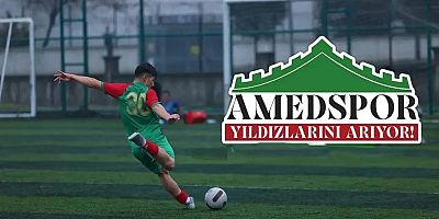 Amedspor'da Akademi Seçmeleri  Start Alıyor!
