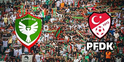 Amedspor  deplasmanda yendi, bir darbe de TFF'den geldi