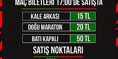 Amedspor – Erzincanspor maçı  biletleri satışa çıktı