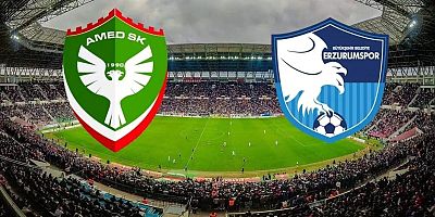 Amedspor-Erzurumspor karşısında Süpriz yapmak istiyor.