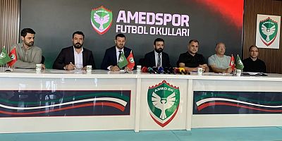 Amedspor Futbol Okulları için start verildi: Başvurular başlayacak