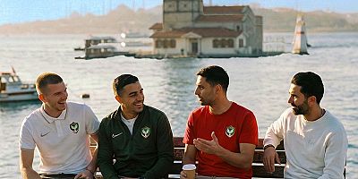 Amedspor’lu Futbolcular  Boğaz Manzarasında  Galibiyeti Kutladılar