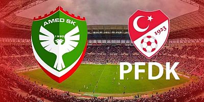 Amedspor PFDK’ya sevk edildi