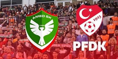 Amedspor taraftarlarına PFDK'dan ceza: Misafir tribün ...