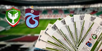 Amedspor – Trabzonspor Maçı Biletleri Satışa Çıktı