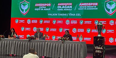 Amedspor’un borcu 62 milyon 142 bin.TL