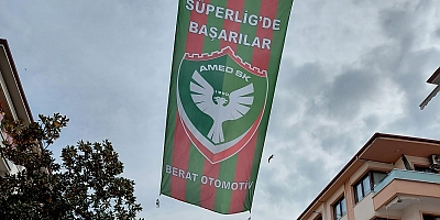 Amedspor’un şampiyonluk Bayragı Yalovada dalgalanıyor!