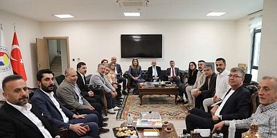 Amedspor Yönetiminden DTSO Başkanı Mehmet Kaya’ya Hayırlı Olsun Ziyareti