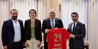 Amedspor Yönetiminden Vali Murat Zorluoğlu'na Ziyaret! 