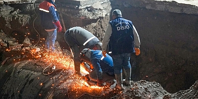 Ana Kolektör Hattındaki Arıza Sabaha Karşı Giderildi