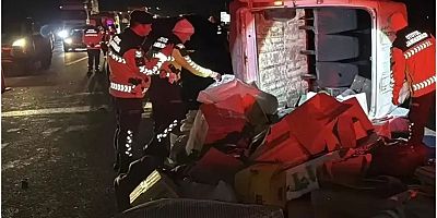 Anadolu Otoyolu’nda kaza: 1 ölü, 3 yaralı