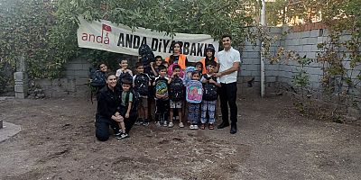 ANDA Diyarbakır’dan 90 Öğrenciye Çanta Desteği