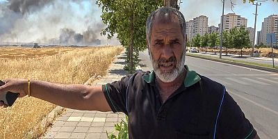 Anız yangınının ardından mahalle sakinleri uyardı: İçki şişeleri endişe oluşturuyor