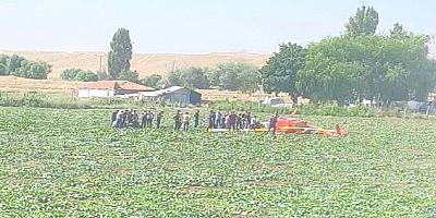 Ankara'da eğitim helikopteri düştü: 2 yaralı