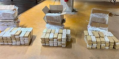 Ankara'da kargo paketlerinde 109 kilo 300 gram eroin ele geçirildi