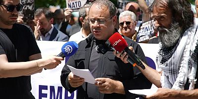 Ankara’da NATO Zirvesi öncesi protesto: NATO küresel sömürü düzeninin askerî ayağıdır