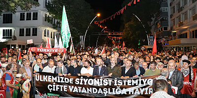 Ankara'da Refah Çadırkent katliamını telin etmek için yürüyüş yapıldı