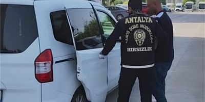 Antalya'da 410 bin lira değerinde ziynet eşyası çalan şahıs tutuklandı