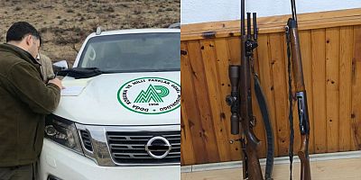 Antalya'da kaçak avcılara 1 milyon 42 bin lira ceza