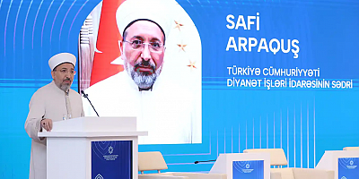 Arpaguş: Müslüman, tüm insanların hak ve özgürlüklerini mukaddes bilir