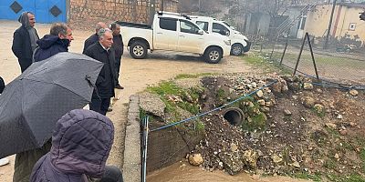 Aşağıkonak Mahallesi’nde Sel Riskine Yerinde İnceleme