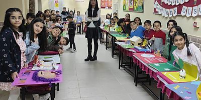 Atasözleri ve Deyimler Sergisi Mehmet Akif İnan İlkokulu'nda açıldı