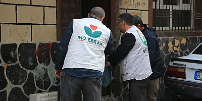 Avrupa Yetim Eli ve IHO Ebrar'dan selzedelere yardım
