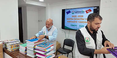 Avrupa Yetimeli'nden öğrencilere kırtasiye desteği