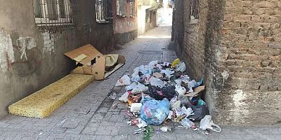 Bağlar'da Çöp İsyanı: Mahalle Kötü Kokuya Teslim Oldu