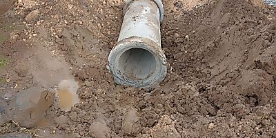 BAĞLAR’DA SU TAŞKINLARINA KARŞI BETON BORULU ÇÖZÜM