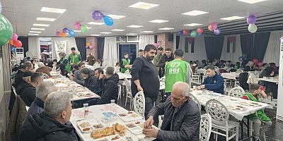 Bağlar İHH Temsilciliği İlk İftar Programını Düzenledi