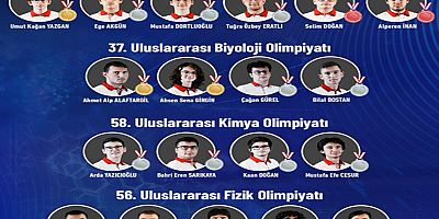 Bakan Kacır: Gençlerimiz bilim olimpiyatlarından madalyalarla dönüyor