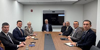 Bakan Memişoğlu, GE HealthCare heyetiyle New York'ta görüştü