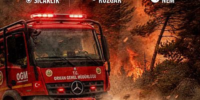 Bakan Yumaklı'dan 5 il için orman yangını uyarısı