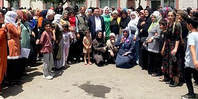BAŞKAN BEYOĞLU, BAĞLAR'LI KADINLARLA BULUŞUP TALEPLERİNİ DİNLEDİ 