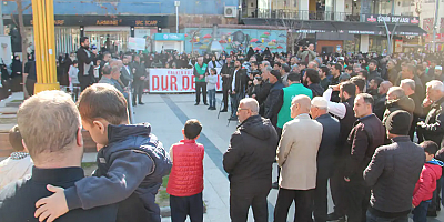 Batman'da İran'a yönelik saldırılara tepki: 