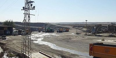 Batman'da mühürlenen kum ocağına ilişkin açıklama