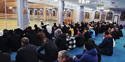 Batman'da sabah namazı programı düzenlendi