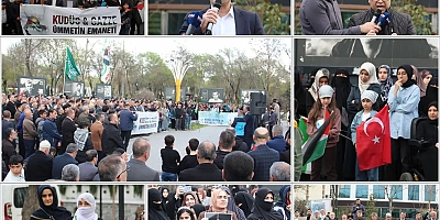 Batman'da STK’lardan siyonist rejime sert tepki: Mescid-i Aksa'nın kapatılması ve idam yasası kabul edilemez
