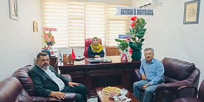 Batman Müftülüğünden Diyarbakır İl Müftü Yardımcısı Özdemir'e Hayırlı Olsun Ziyareti