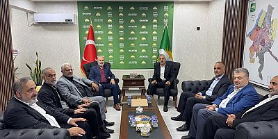 BATMAN SAADET PARTİSİ’NDEN HÜDA PAR’A “HAK VE ADALET” ZİYARETİ