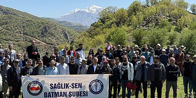 BATMAN SAĞLIK-SEN’DEN DOĞAYA YÜRÜYÜŞ
