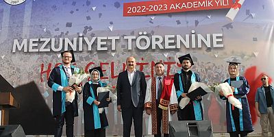 Batman Üniversitesinin 2022-2023 mezunları törenle uğurlandı