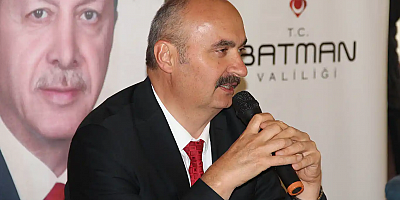 Batman Valisi Canalp: Silah atölyelerini bitirdik, asayiş verileri en düşük seviyede